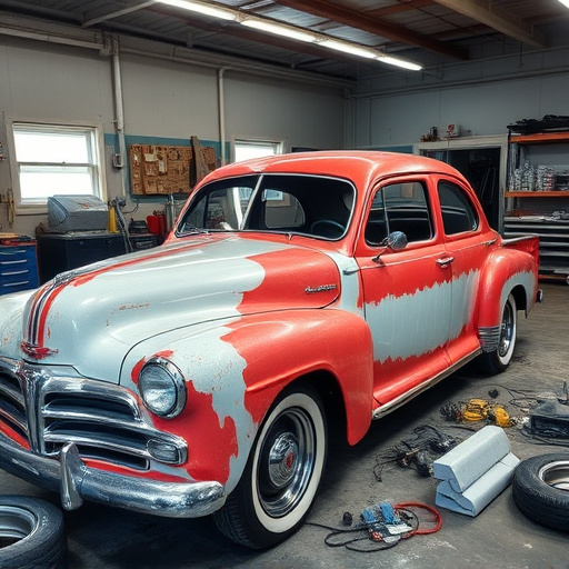 vehicle restoration process