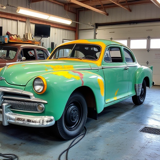 vehicle restoration process