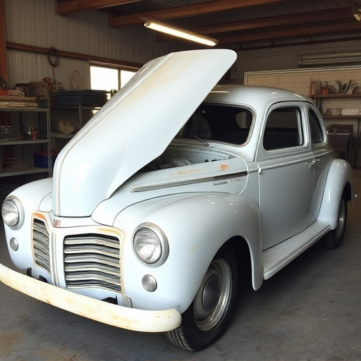 vehicle restoration process