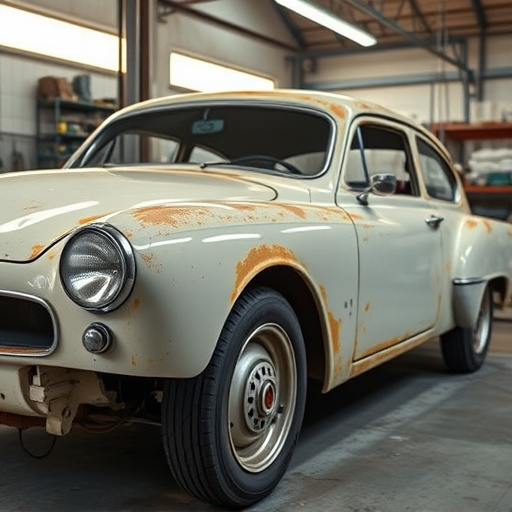 vehicle restoration process