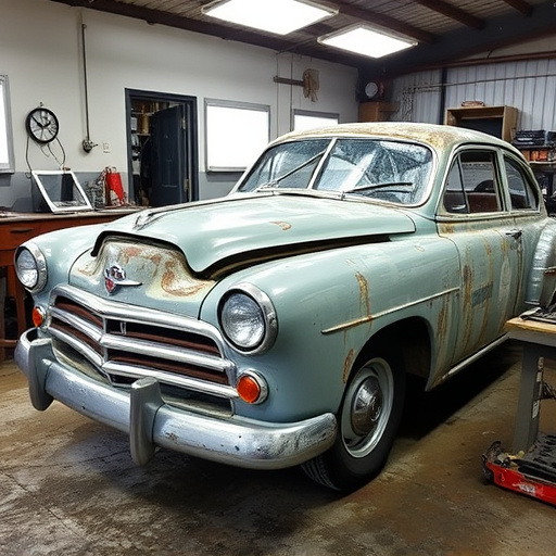vehicle restoration process