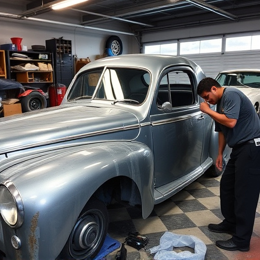vehicle restoration process