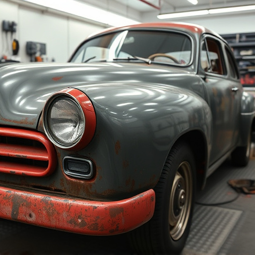vehicle restoration process