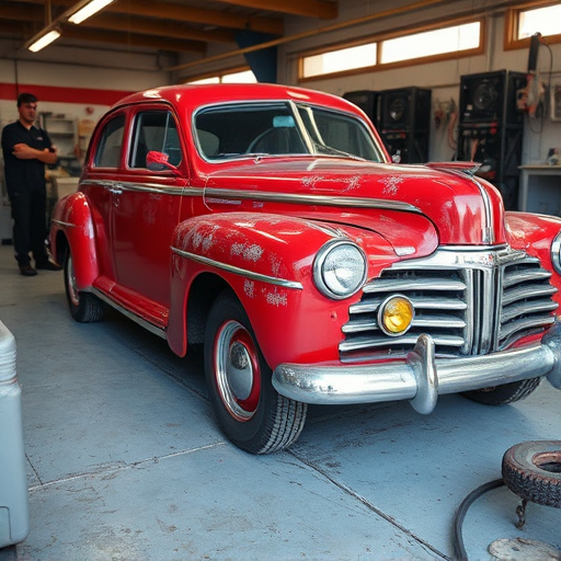 vehicle restoration process