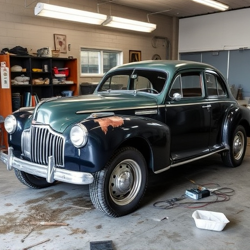 vehicle restoration process