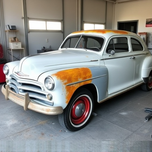 vehicle restoration process