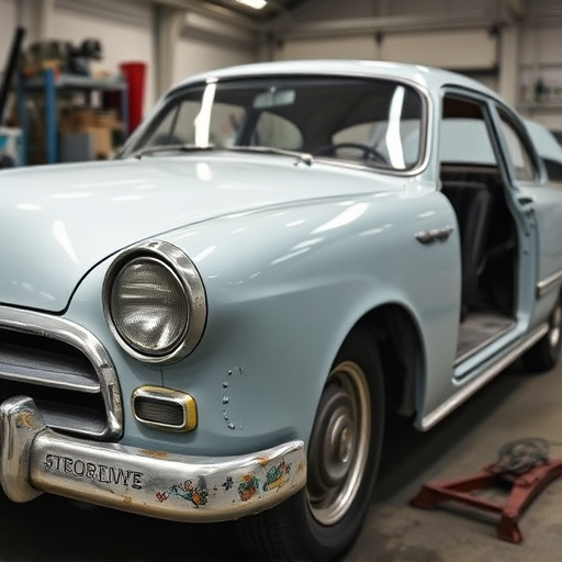 vehicle restoration process