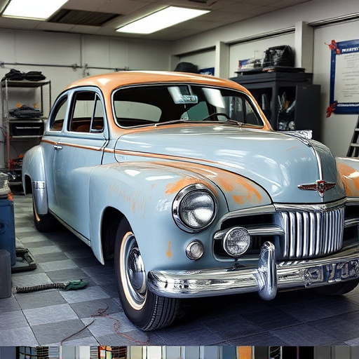 vehicle restoration process