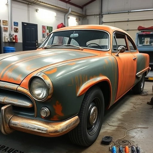 vehicle restoration process