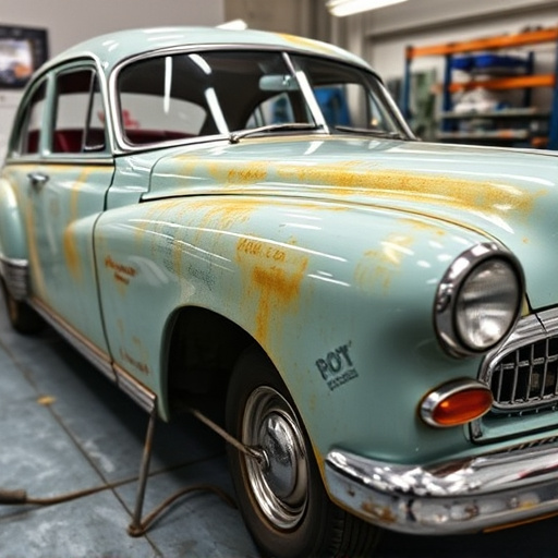 vehicle restoration process