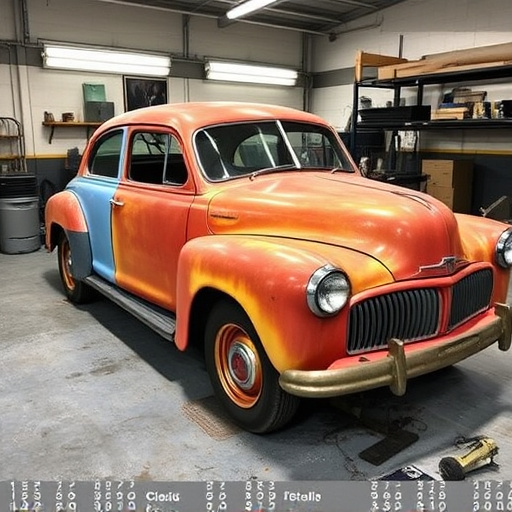 vehicle restoration process
