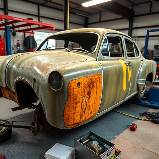 vehicle restoration process