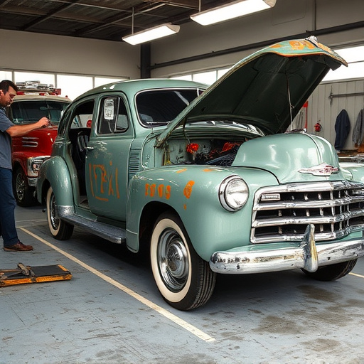 vehicle restoration process
