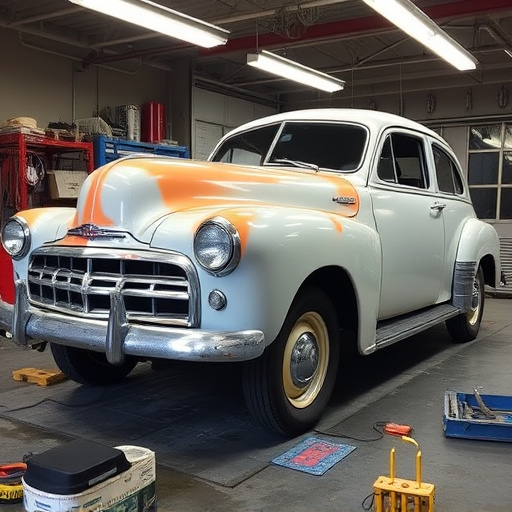 vehicle restoration process