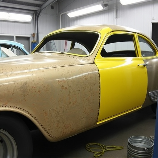 vehicle restoration process