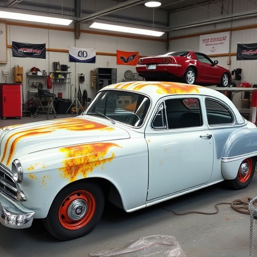 vehicle restoration process