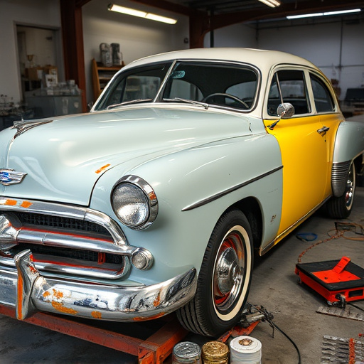 vehicle restoration process