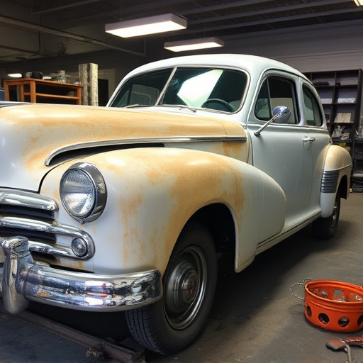 vehicle restoration process