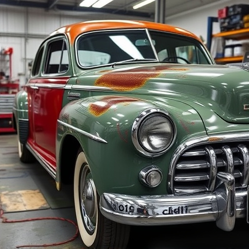 vehicle restoration process