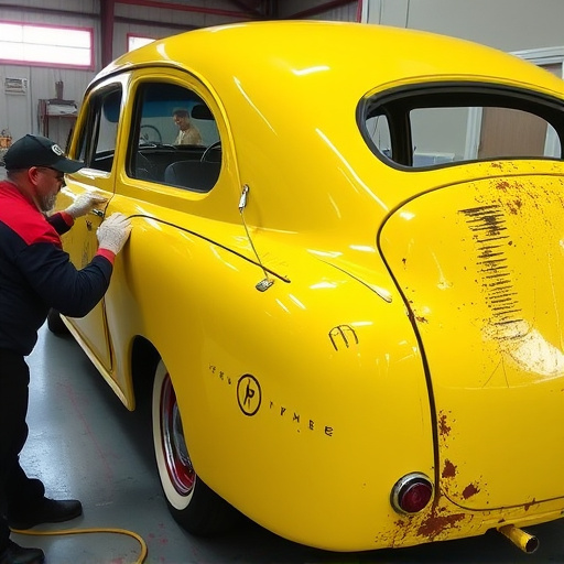 vehicle restoration process