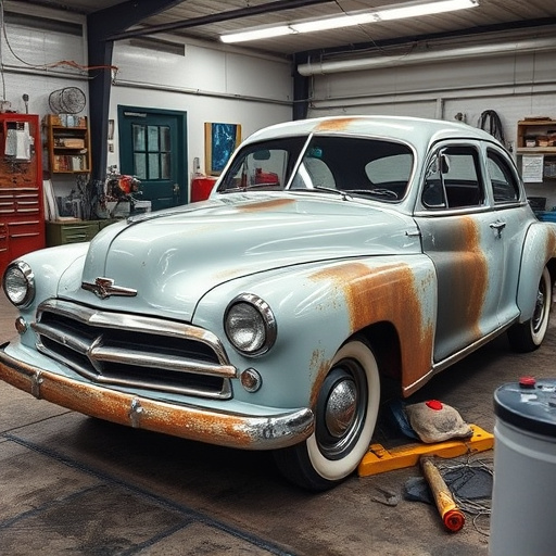 vehicle restoration process