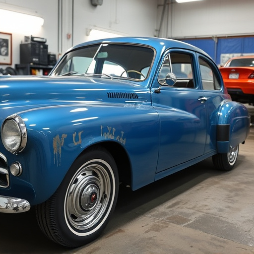 vehicle restoration process