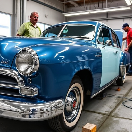 vehicle restoration process