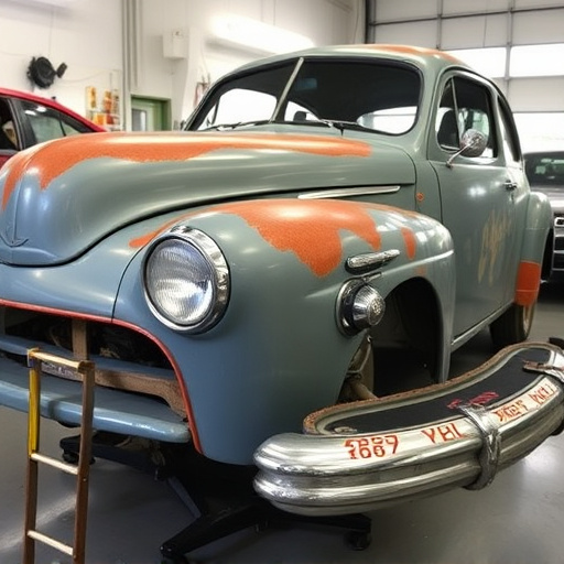 vehicle restoration process