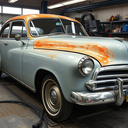 vehicle restoration process