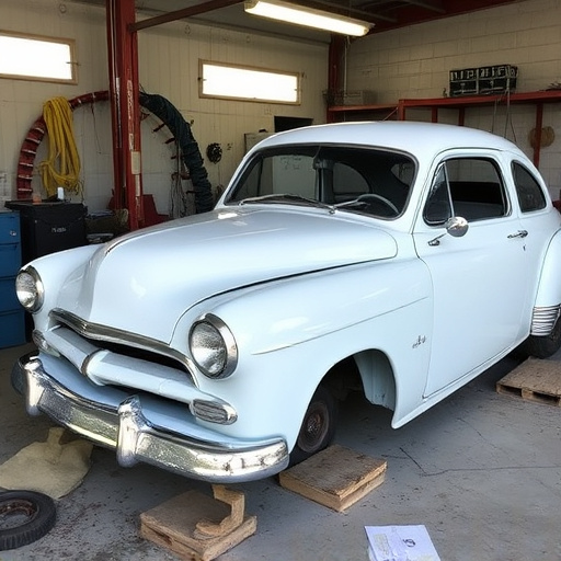 vehicle restoration process