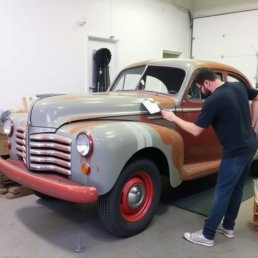 vehicle restoration process