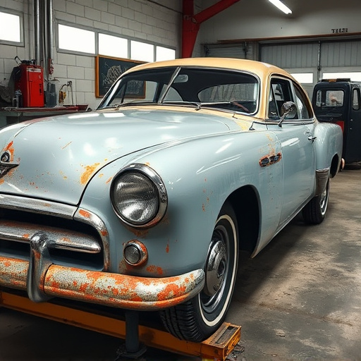 vehicle restoration process
