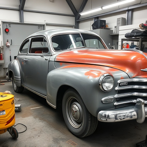 vehicle restoration process