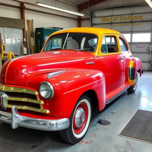 vehicle restoration process