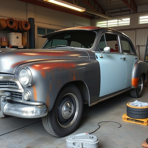 vehicle restoration process