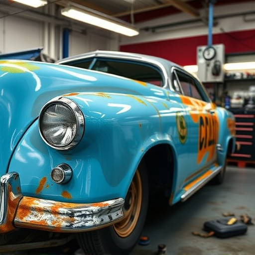 vehicle restoration process