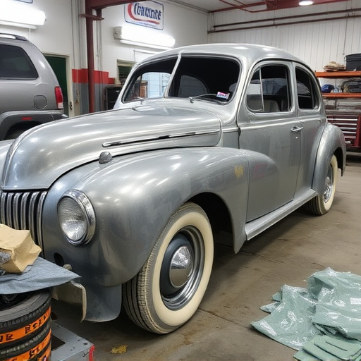 vehicle restoration process