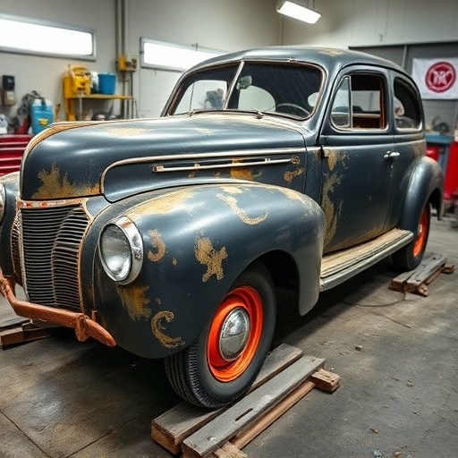 vehicle restoration process