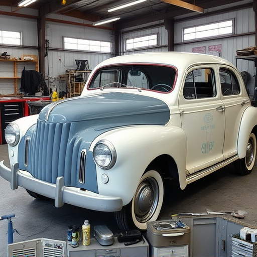 vehicle restoration process