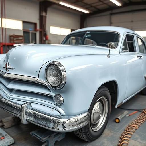 vehicle restoration process