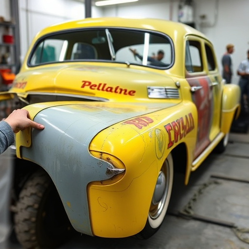vehicle restoration process