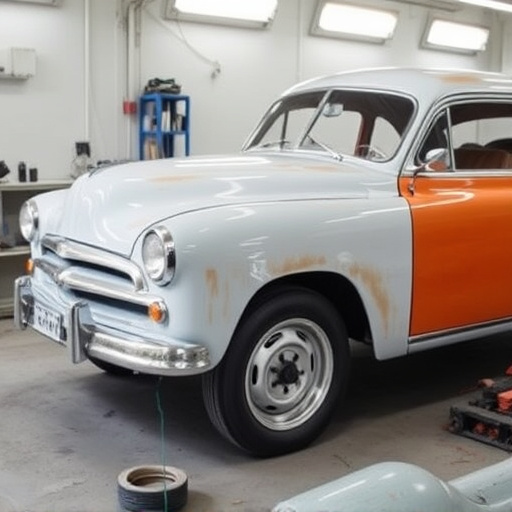 vehicle restoration process