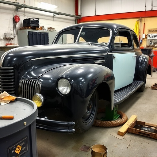 vehicle restoration process