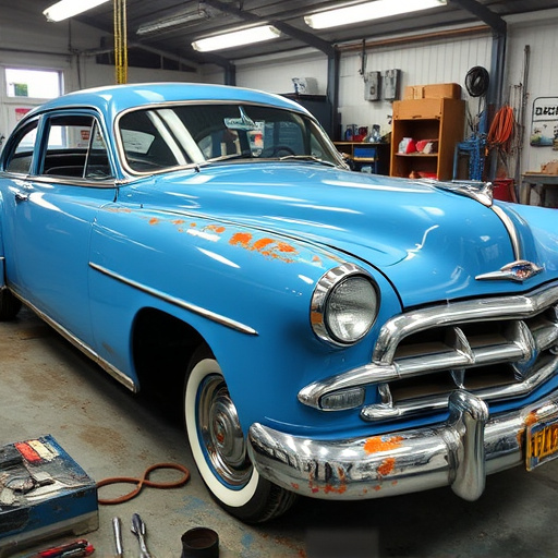 vehicle restoration process