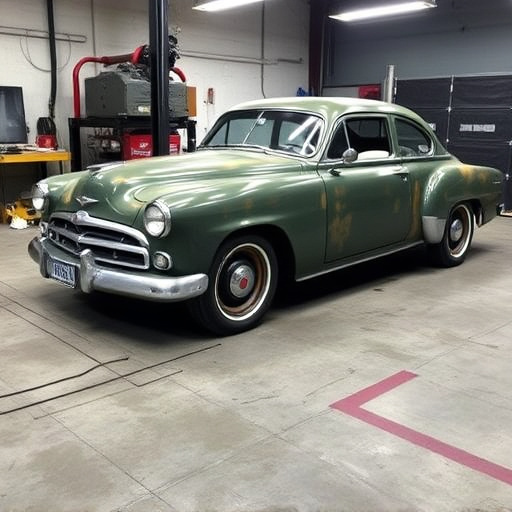 vehicle restoration process