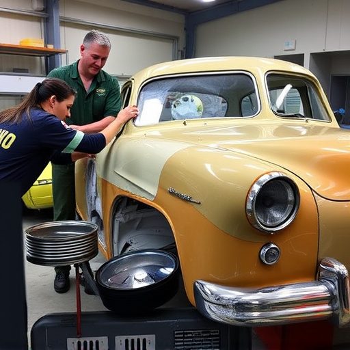 vehicle restoration process