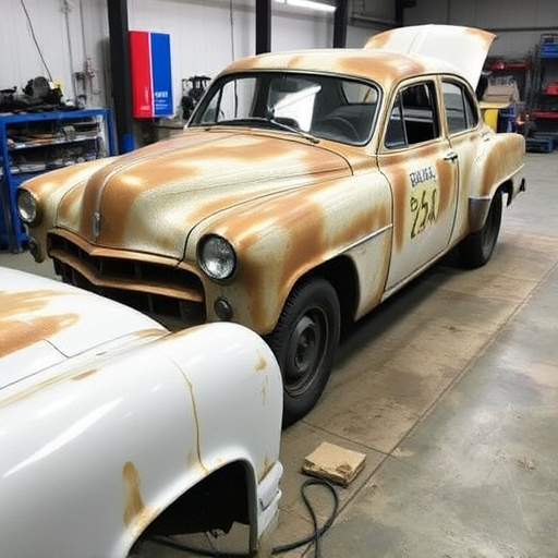 vehicle restoration process