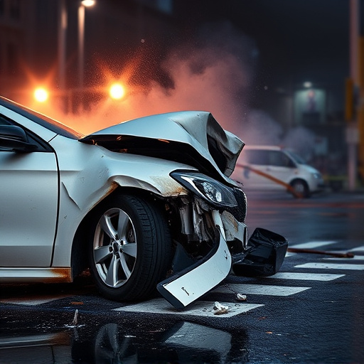 car crash damage