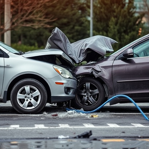 car crash damage