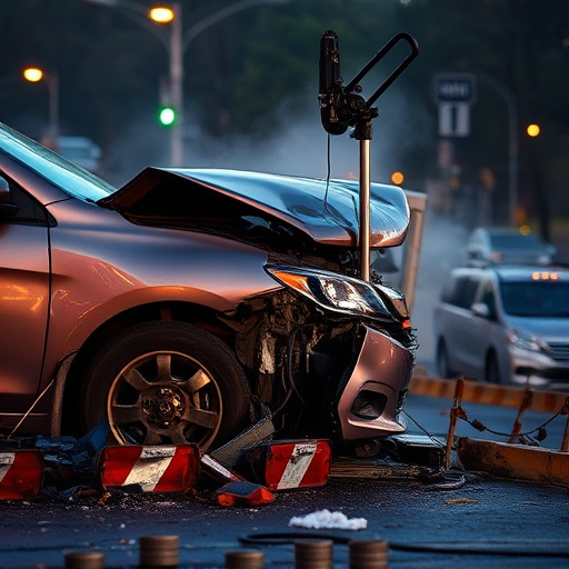 car crash damage